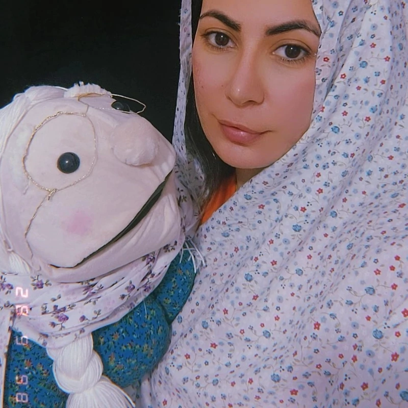 عروسک ننه فک زن
