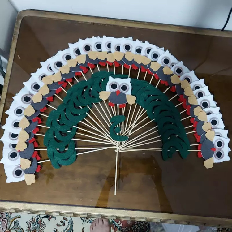 گیفت حرف ج جغد